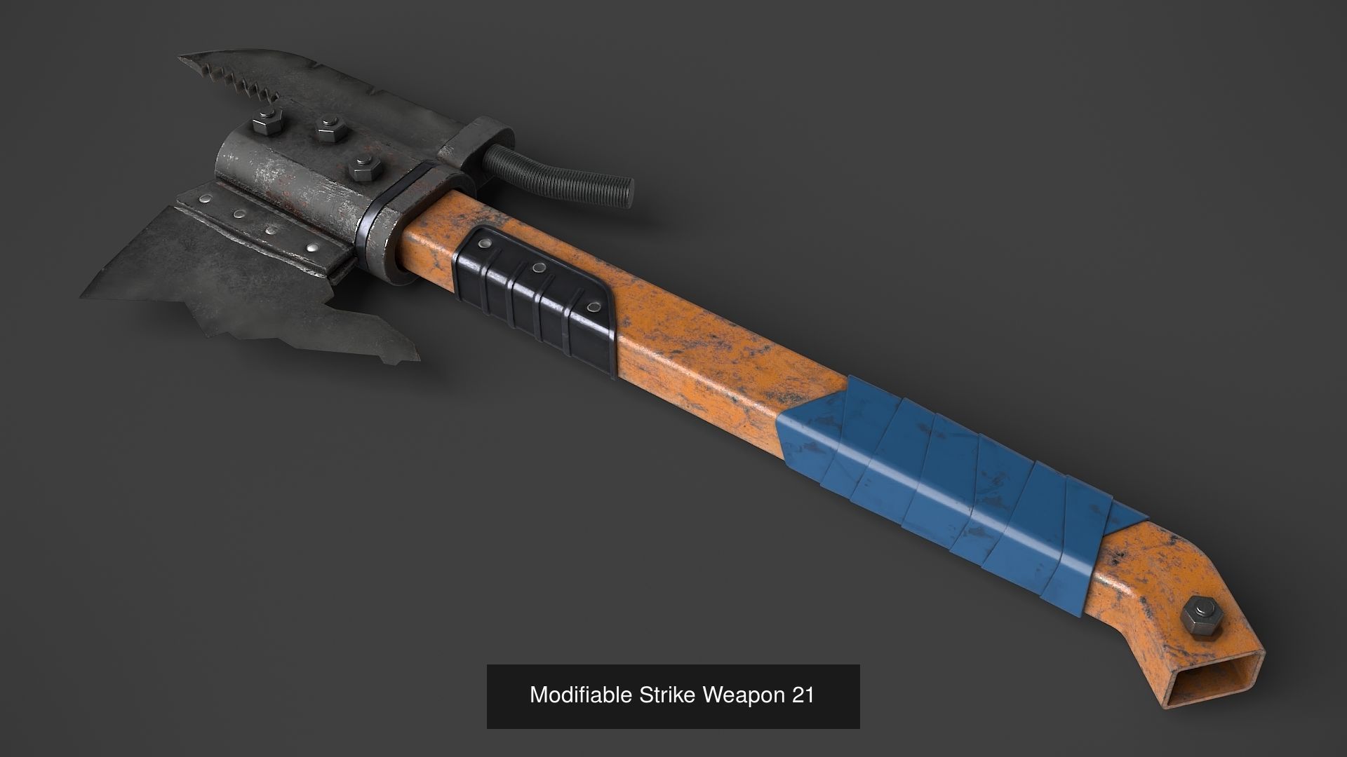 Modifiable Strike Weapons 3 3D Model Collection_14