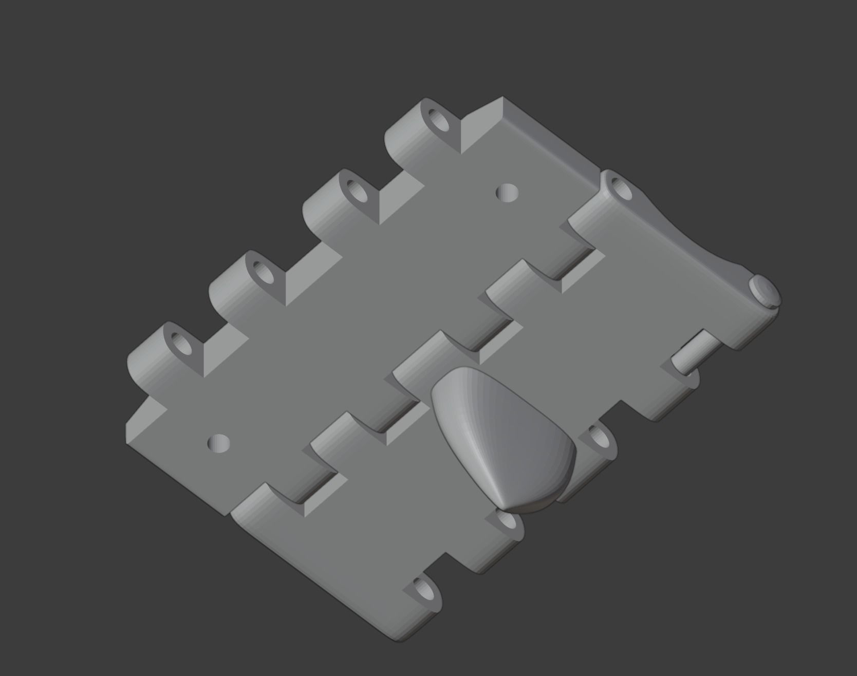 Track links for the T-34 tank scale 3D printing 3D print model_1