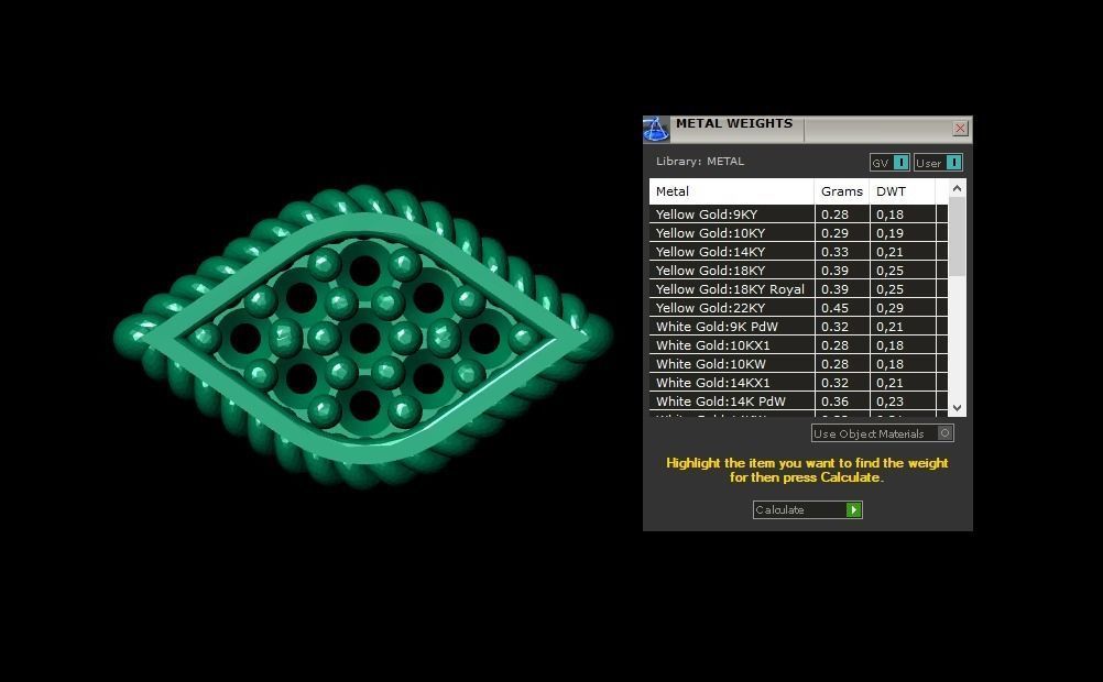 Mini Earrings v3 3D print model 3D print model_3
