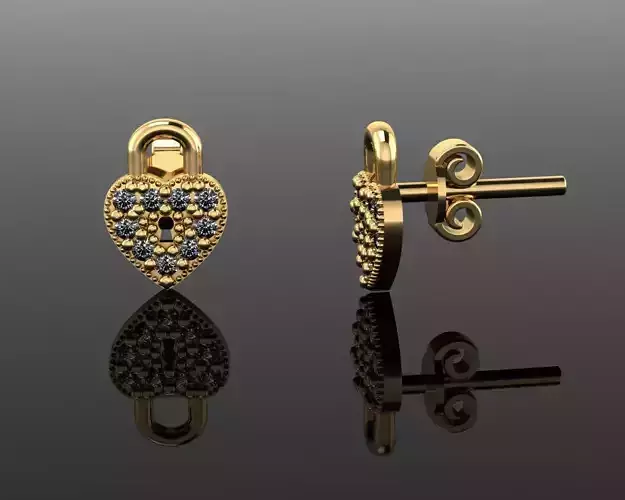 Mini Earrings v3 3D print model