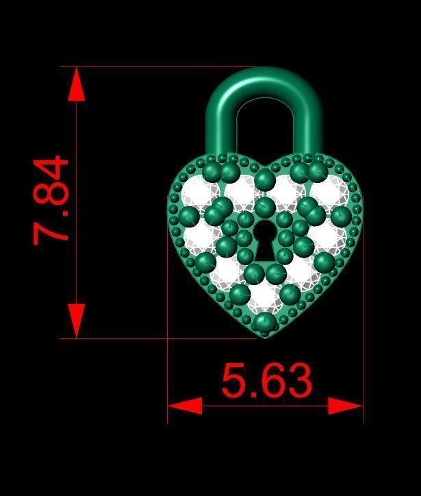 Mini Earrings v3 3D print model 3D print model_2