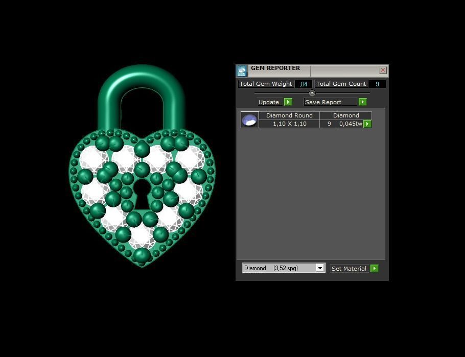 Mini Earrings v3 3D print model 3D print model_1