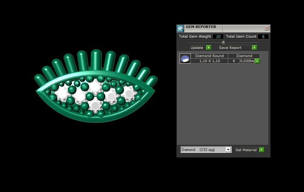 Mini Earrings v3 3D print model 3D print model_1