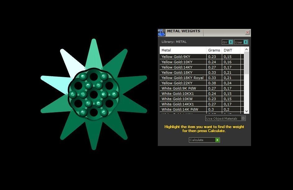 Mini Earrings v3 3D print model 3D print model_3
