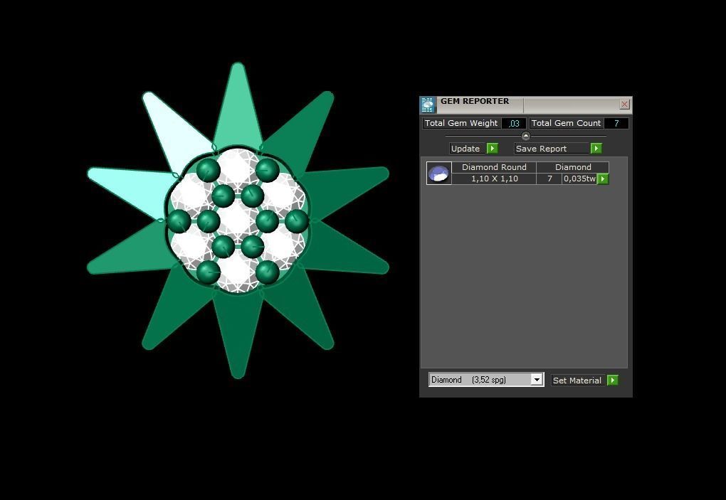 Mini Earrings v3 3D print model 3D print model_1