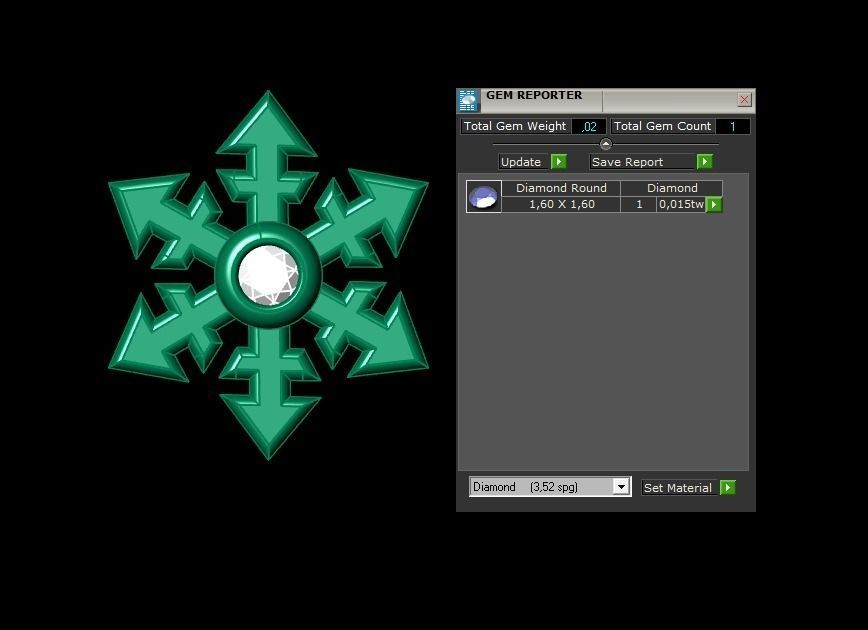 Mini Earrings v3 3D print model 3D print model_1
