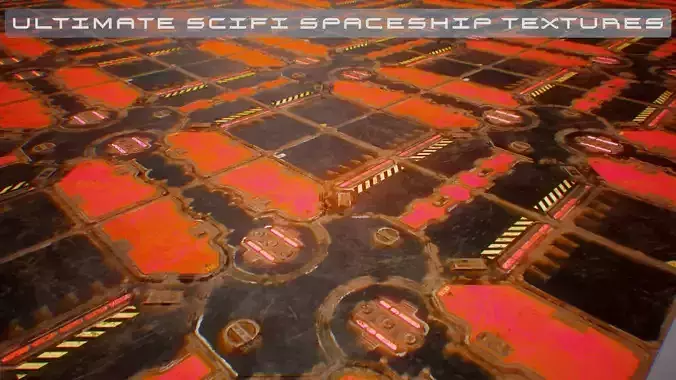 PBR Sci-Fi Spaceship Texture 30