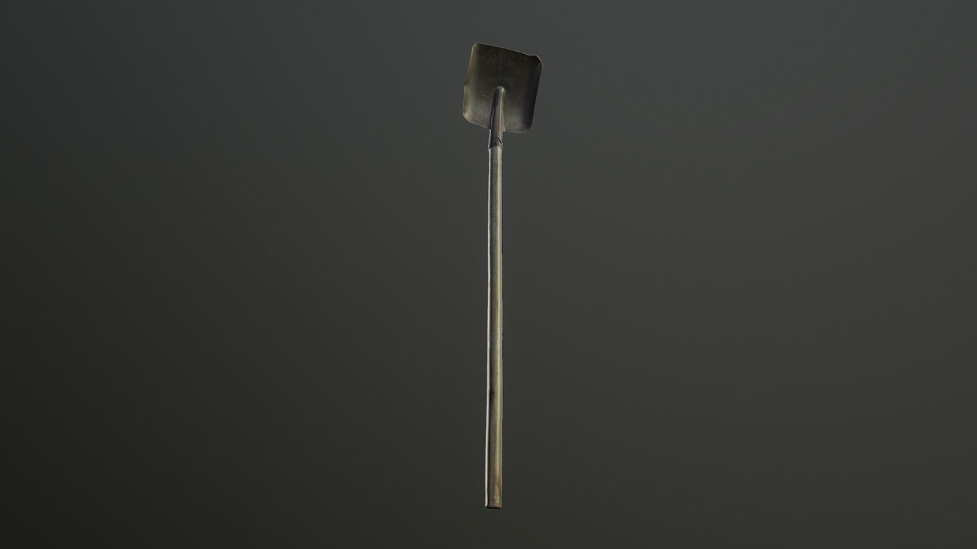 3D Scan Shovel 03 Low-poly 3D model_2