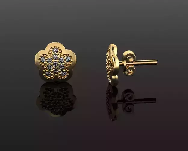 Mini Earrings v3 3D print model