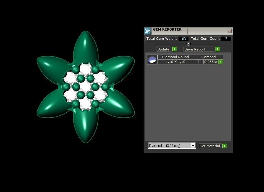 Mini Earrings v3 3D print model 3D print model_1