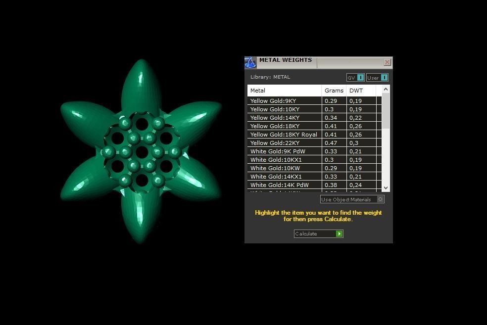 Mini Earrings v3 3D print model 3D print model_3