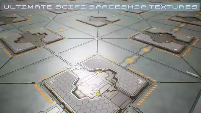 PBR Sci-Fi Spaceship Texture 31