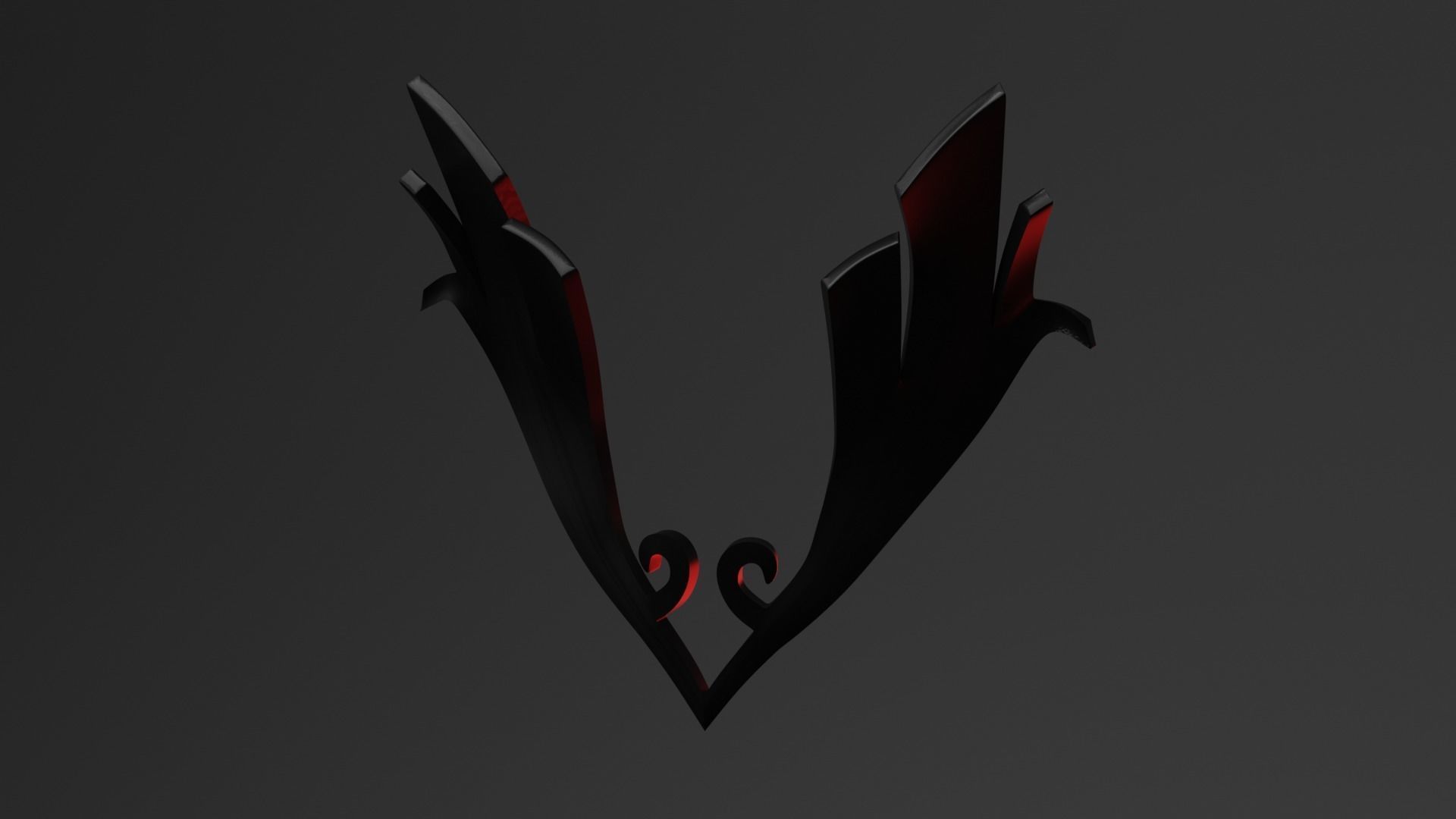 Genshin Impact Kujou Sara Mask cosplay 3D print model_6