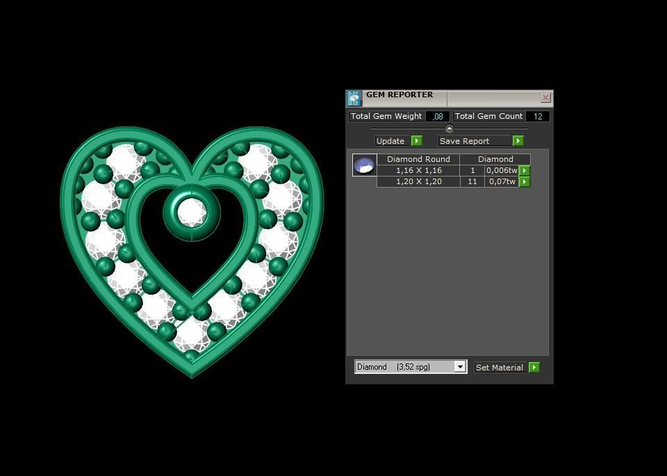 Mini Earrings v3 3D print model 3D print model_1