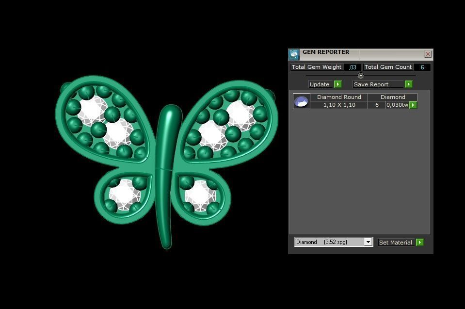 Mini Earrings v3 3D print model 3D print model_1