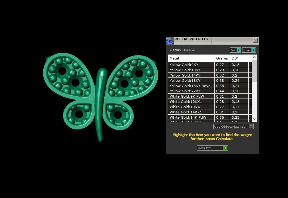 Mini Earrings v3 3D print model 3D print model_3