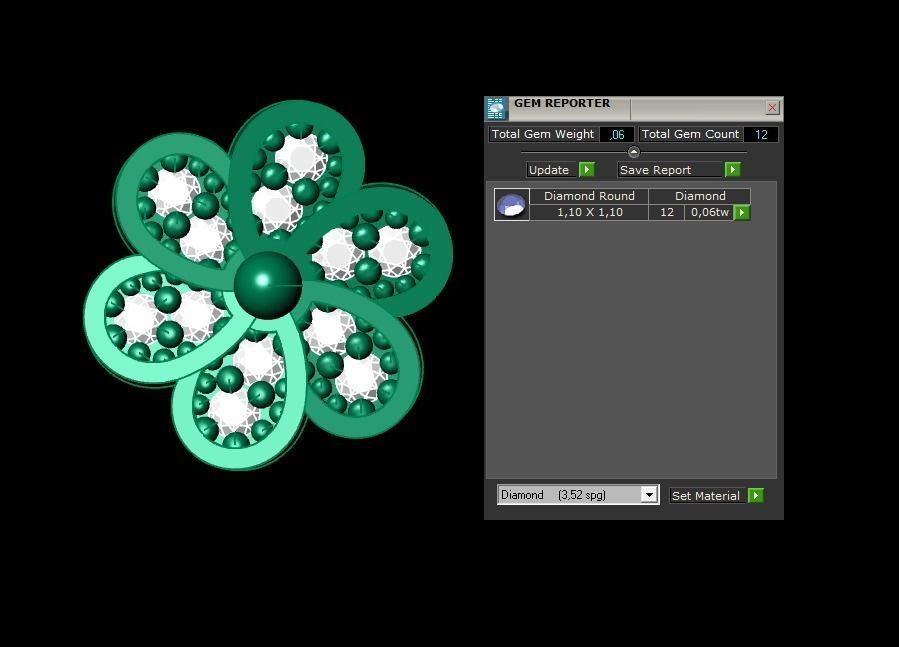 Mini Earrings v3 3D print model 3D print model_1