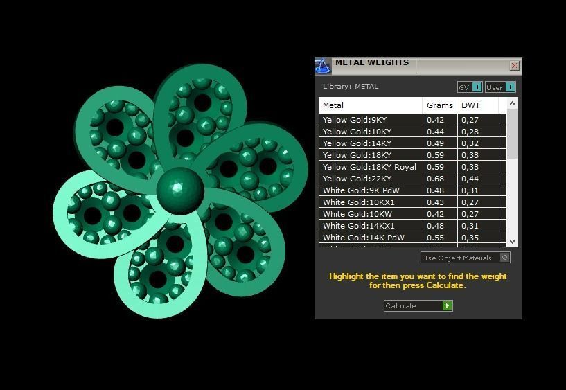 Mini Earrings v3 3D print model 3D print model_3