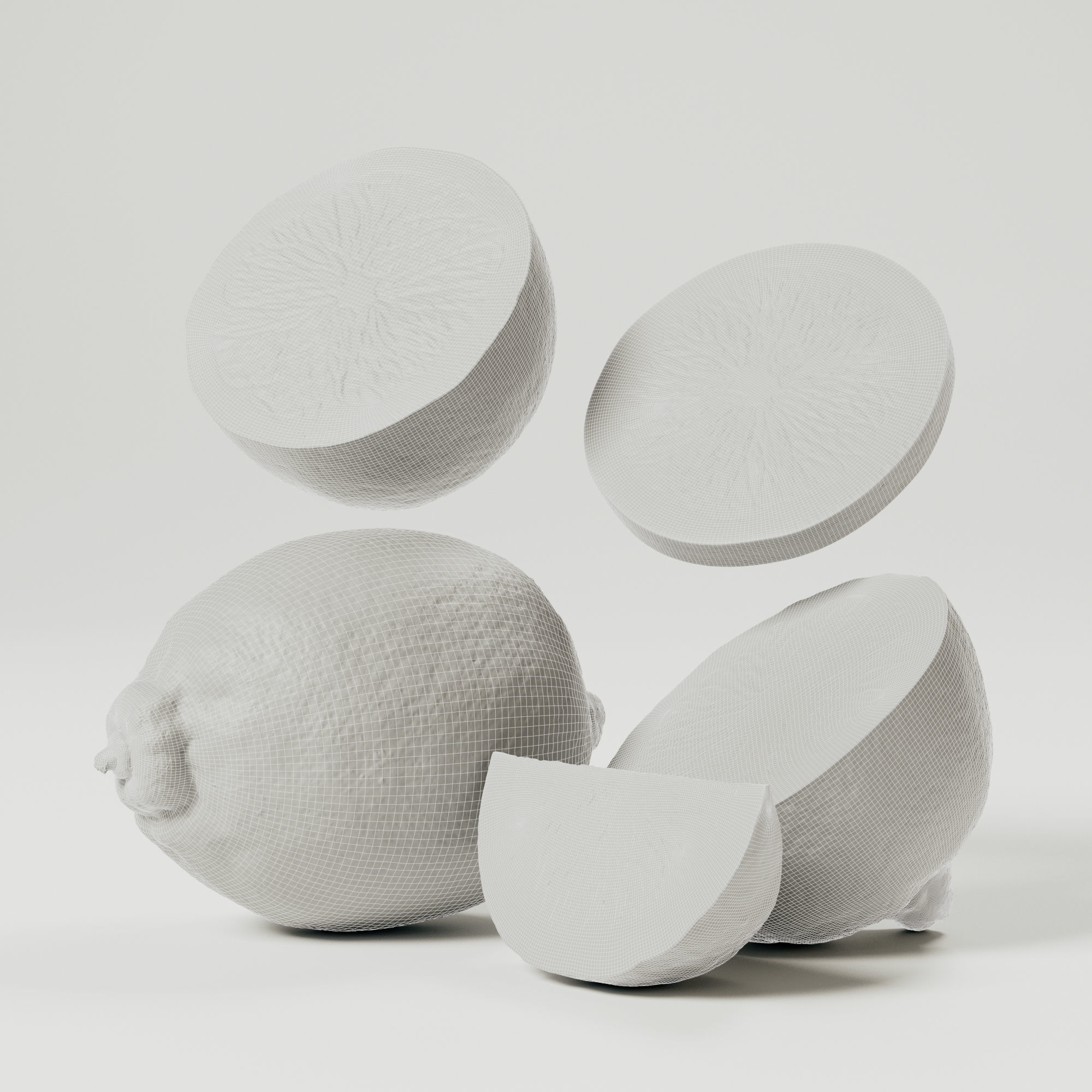 Lemon 3D model_1
