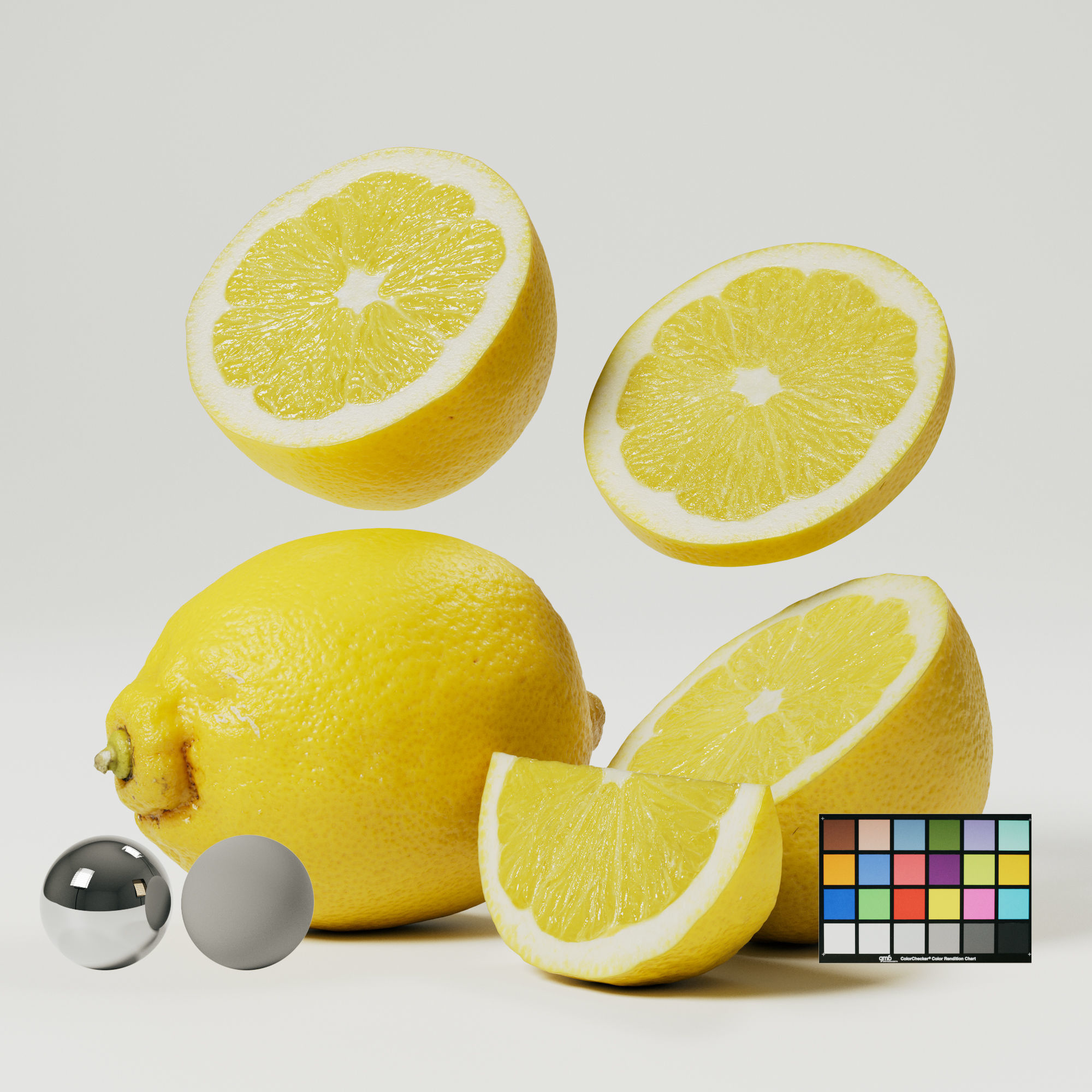 Lemon 3D model_0