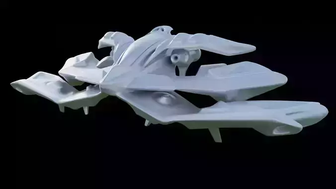 Stylized Space Ship