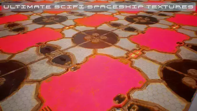 PBR Sci-Fi Spaceship Texture 42
