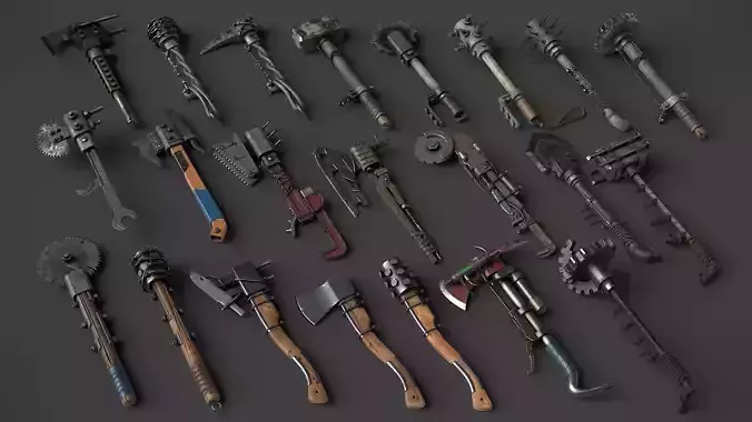 Modifiable Strike Weapons Big Collection 