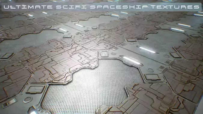 PBR Sci-Fi Spaceship Texture 43