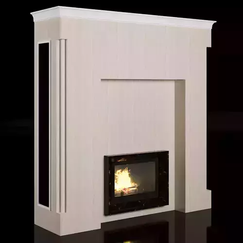 marble modern fireplace 2
