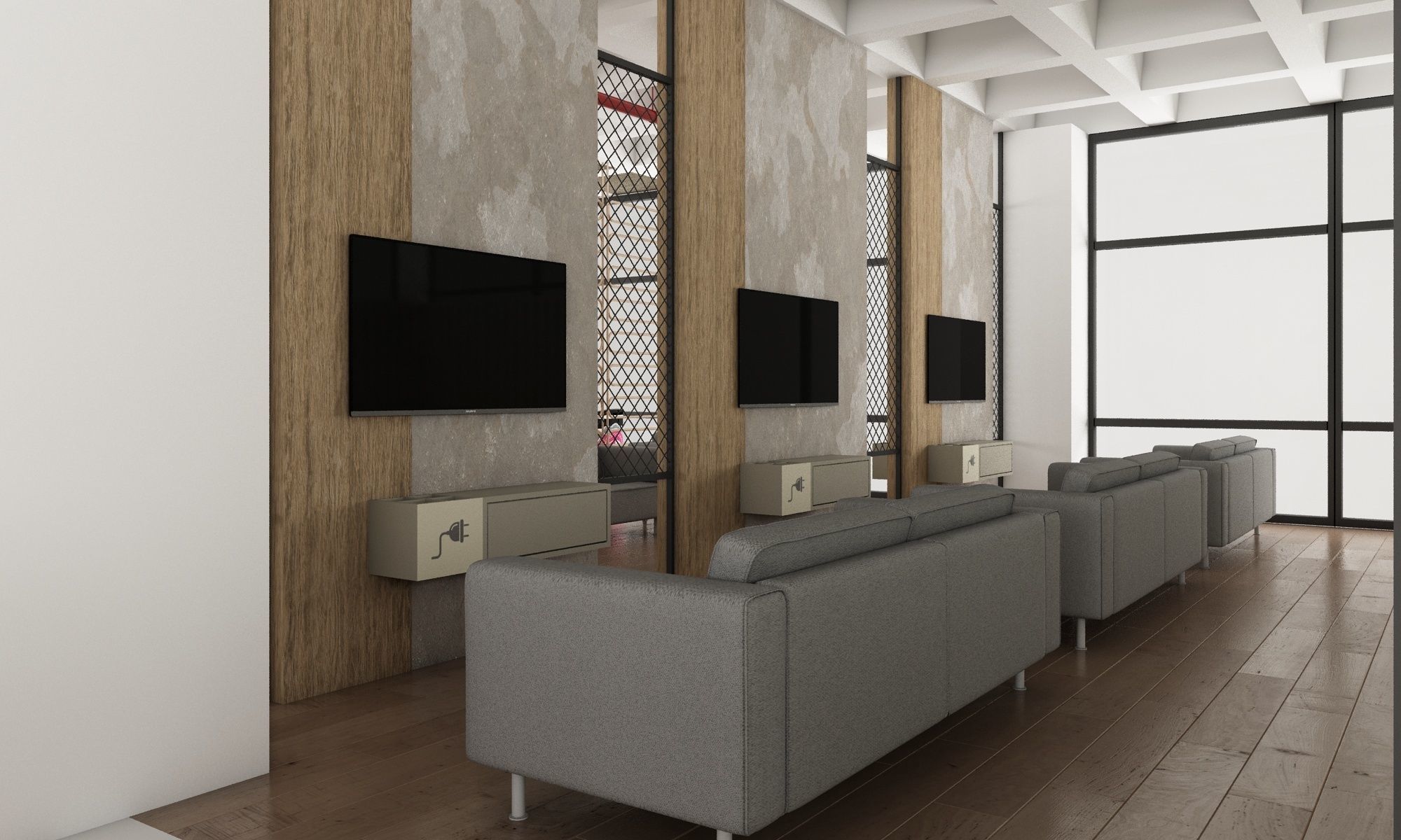 Go-Kart Cafe Restaurant 3D model_8