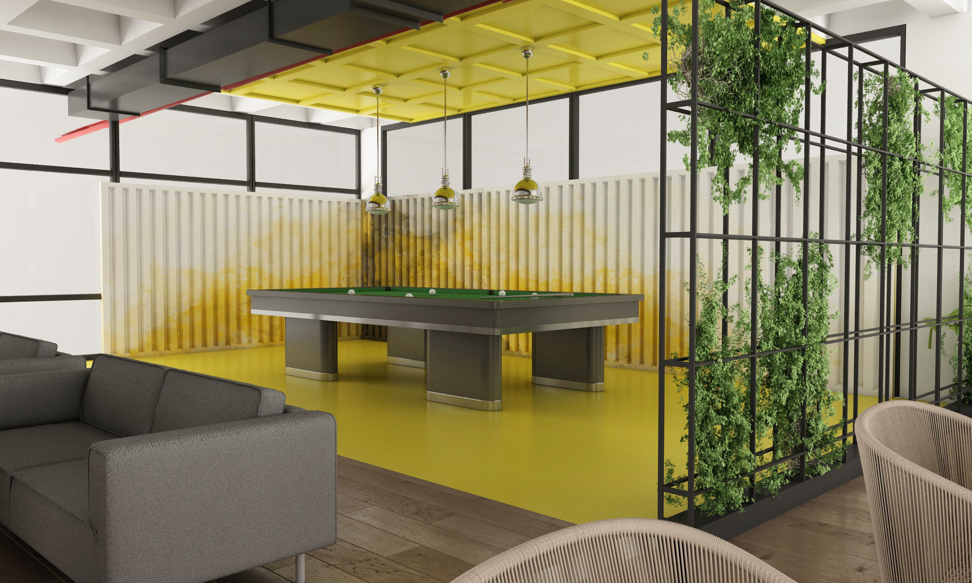 Go-Kart Cafe Restaurant 3D model_3