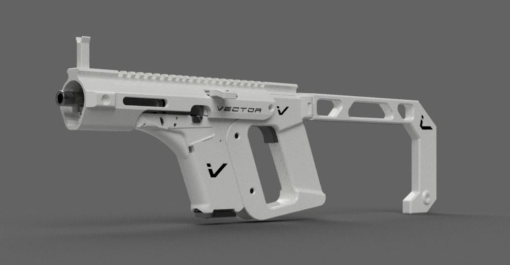 Freedom Vector - Cosplay Game Ready Low-poly 3D model_1