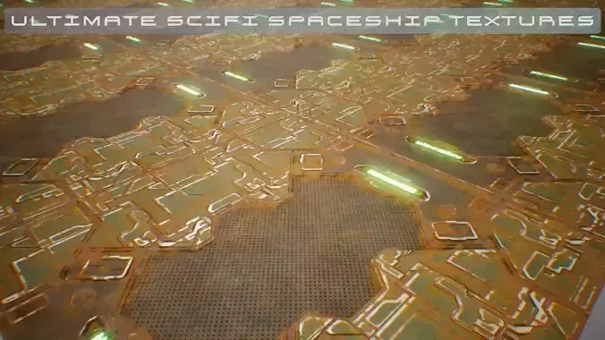 PBR Sci-Fi Spaceship Texture 46