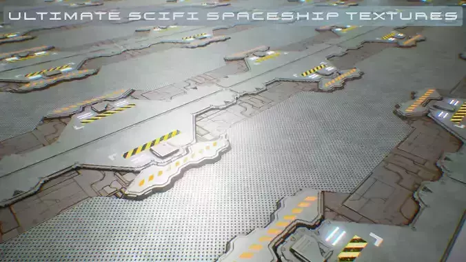 PBR Sci-Fi Spaceship Texture 49