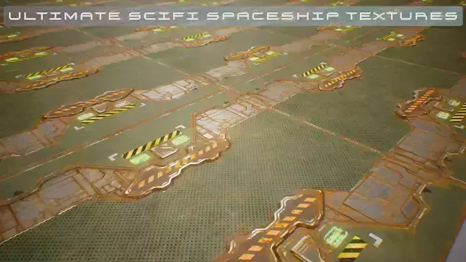 PBR Sci-Fi Spaceship Texture 52