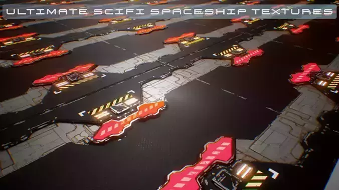 PBR Sci-Fi Spaceship Texture 53