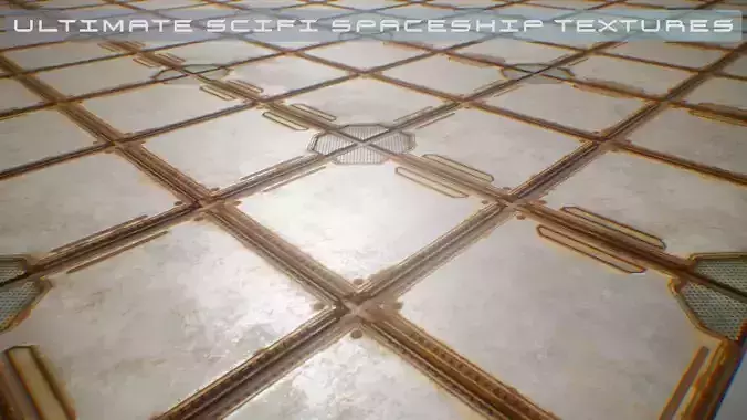 PBR Sci-Fi Spaceship Texture 56