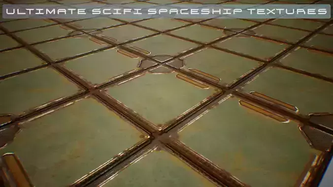 PBR Sci-Fi Spaceship Texture 58