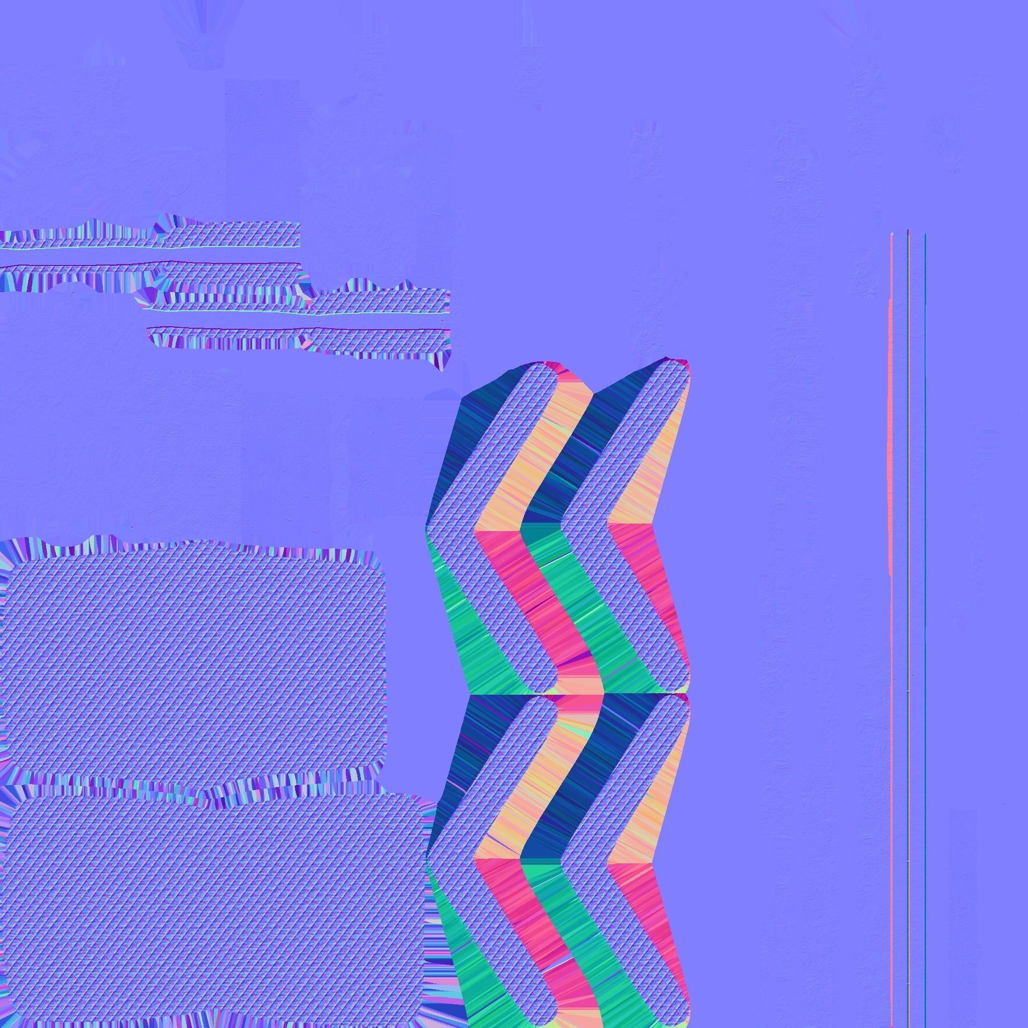 Wheelchair 02 Red - Character Design Accessory Inclusive Low-poly 3D model_20