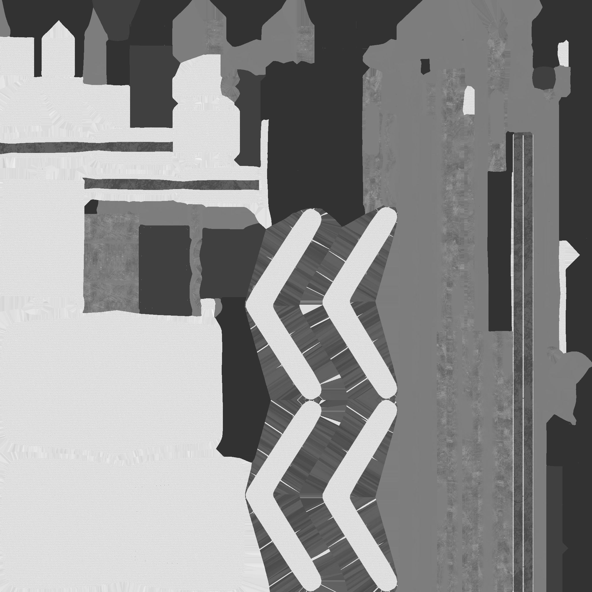 Wheelchair 06 Pink - Character Design Accessory Inclusive Low-poly 3D model_21