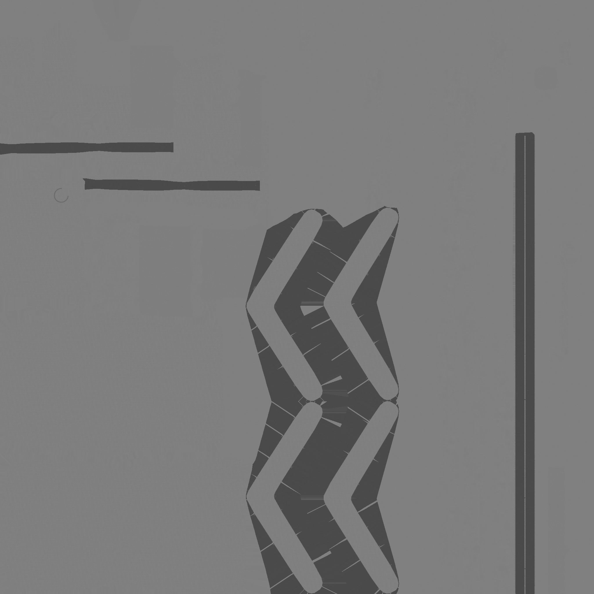 Wheelchair 07 Yellow - Character Design Accessory Inclusive Low-poly 3D model_18