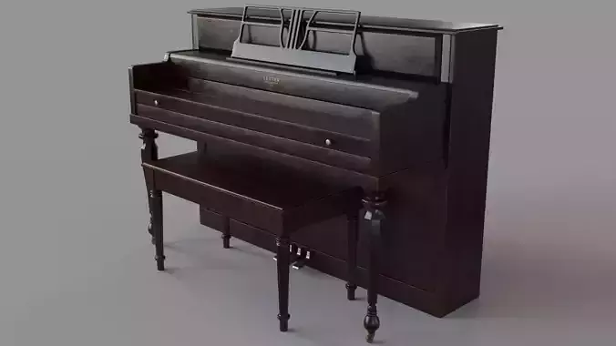 Lester Betsy Ross Spinet 3D model