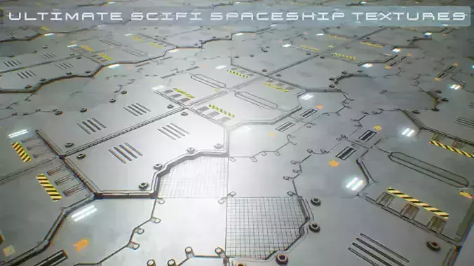 PBR Sci-Fi Spaceship Texture 61