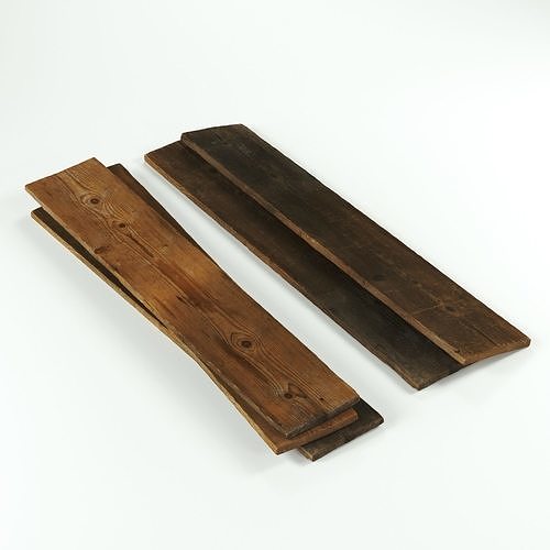 POLYPASTA - Old Wood Board 01 3D model