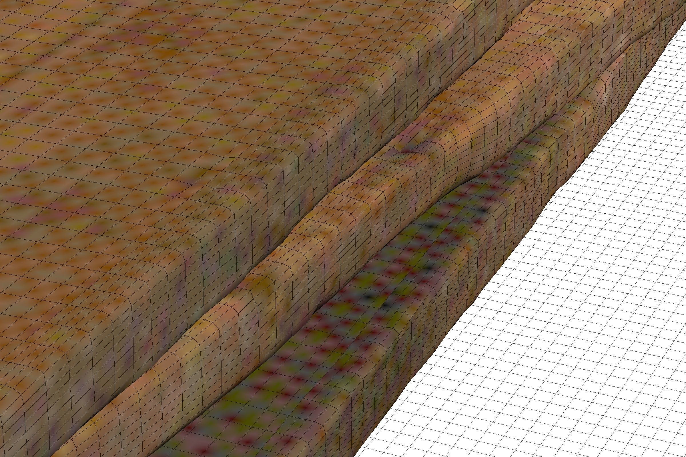 POLYPASTA - Old Wood Board 01 3D model_7