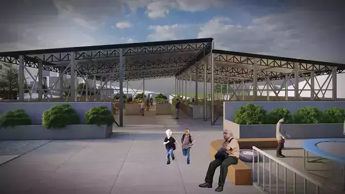 BAZAAR design of steel structure for building