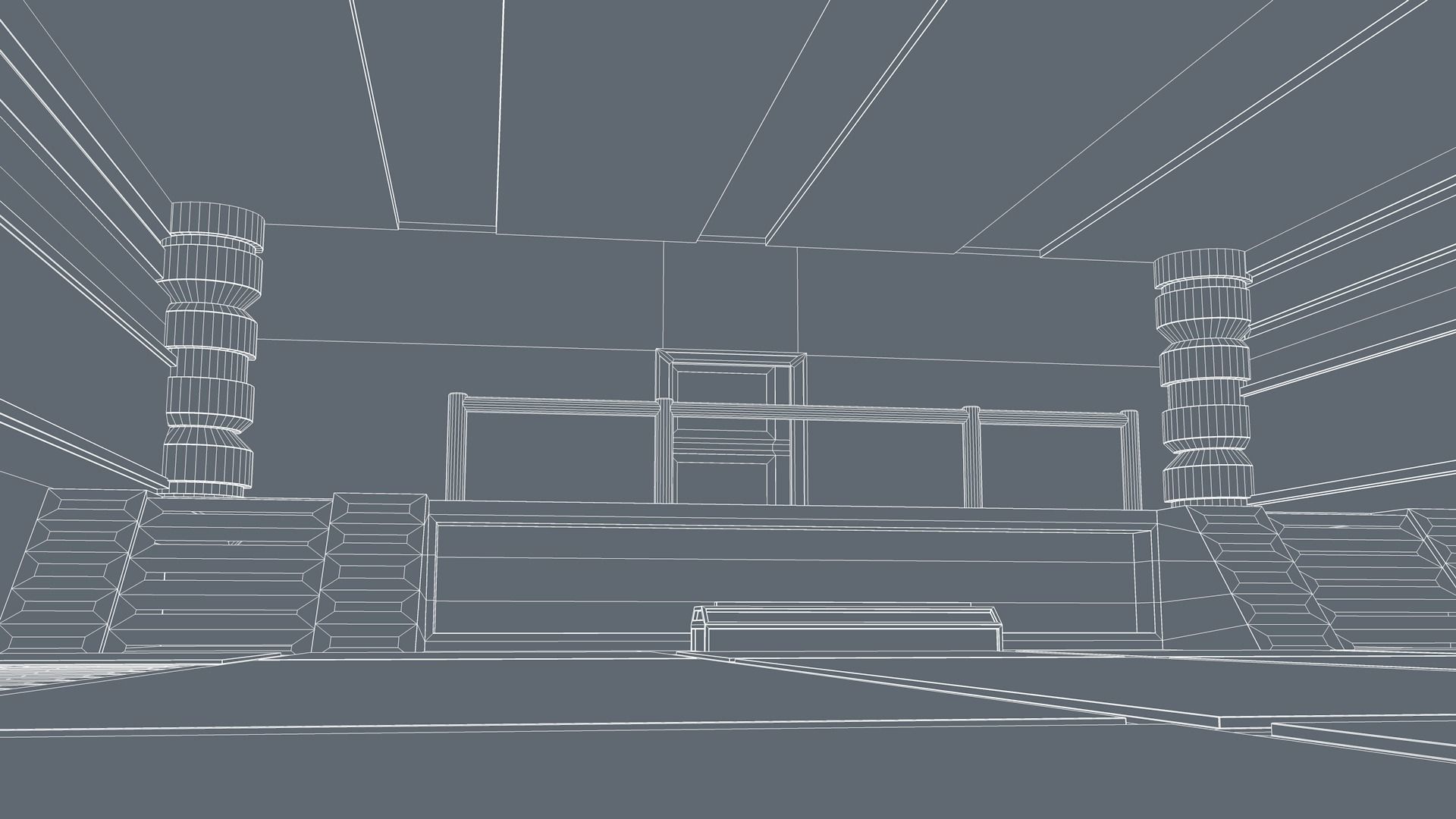 Sci Fi Room 3D model_13