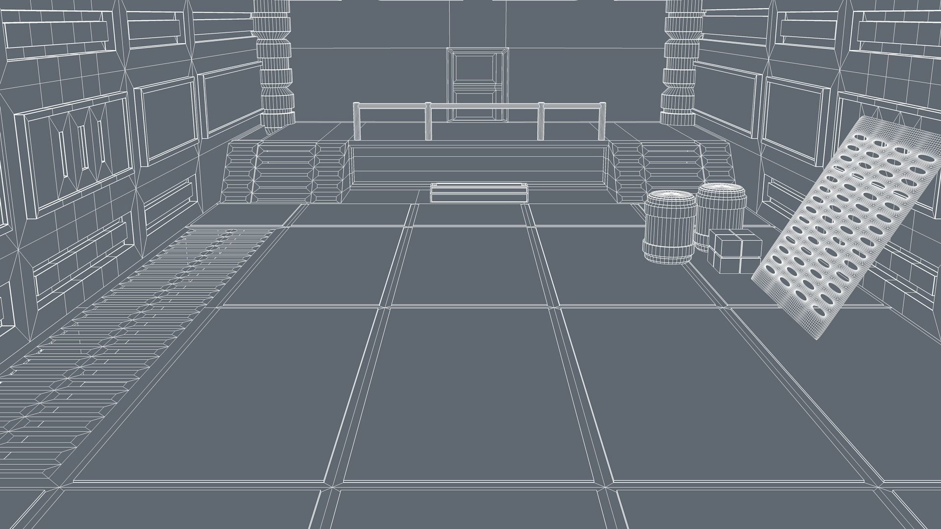 Sci Fi Room 3D model_10