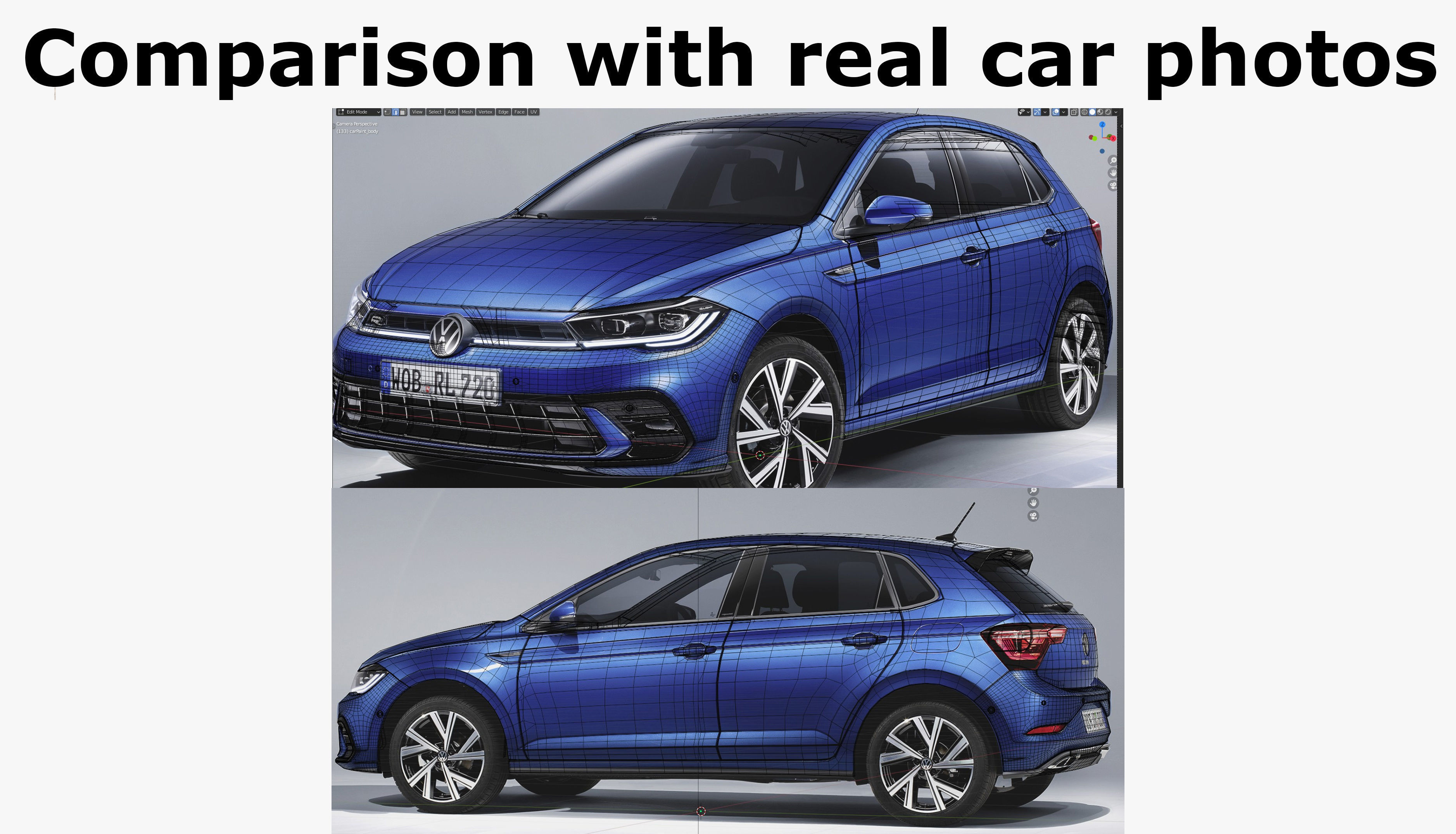 VW Polo 2022 3D model_24