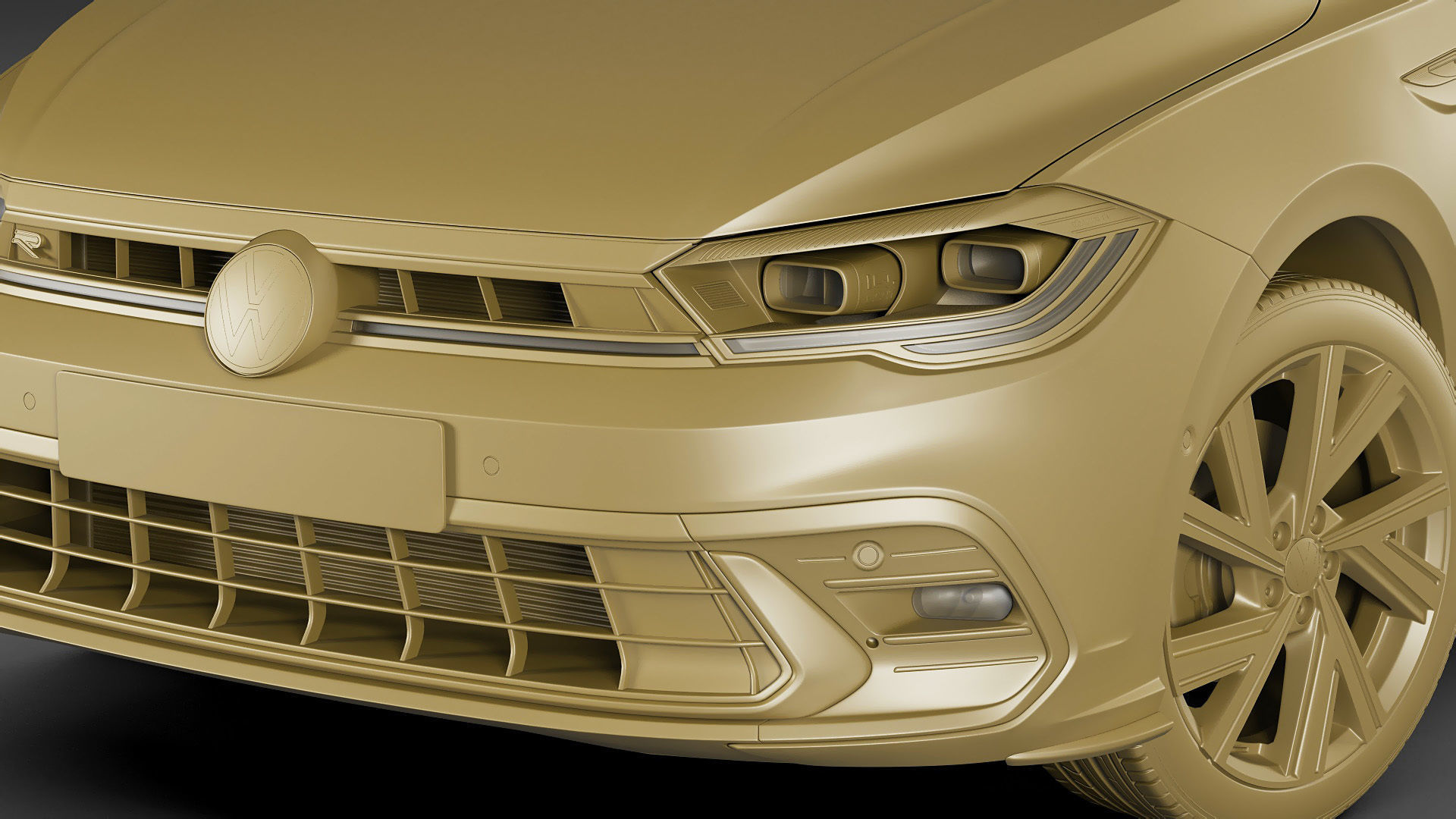 VW Polo 2022 3D model_20